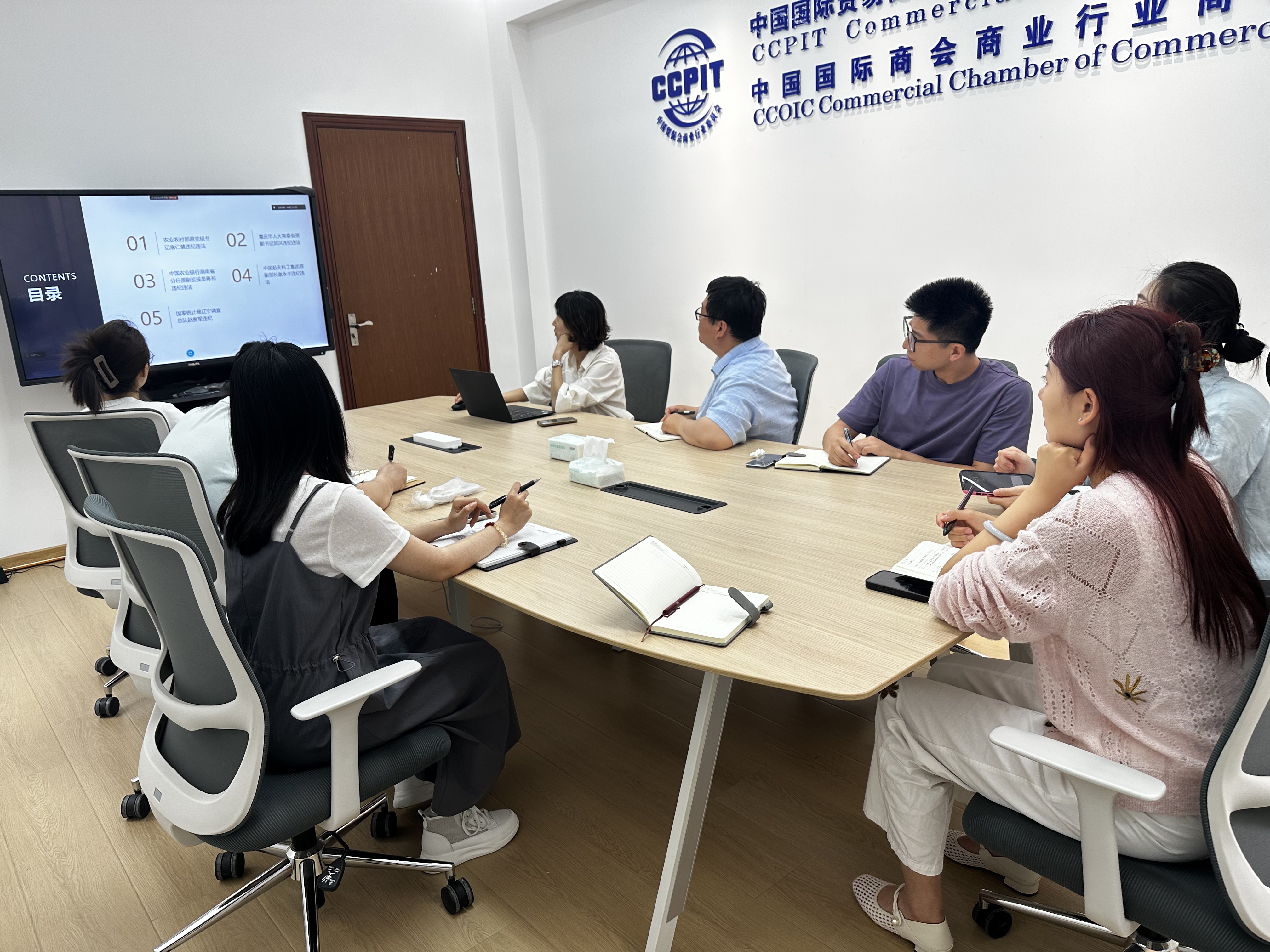 商業(yè)貿促會青年理論學習小組開展第十三次集中學習